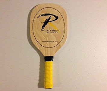 Wooden Pickleball Rocks Paddle