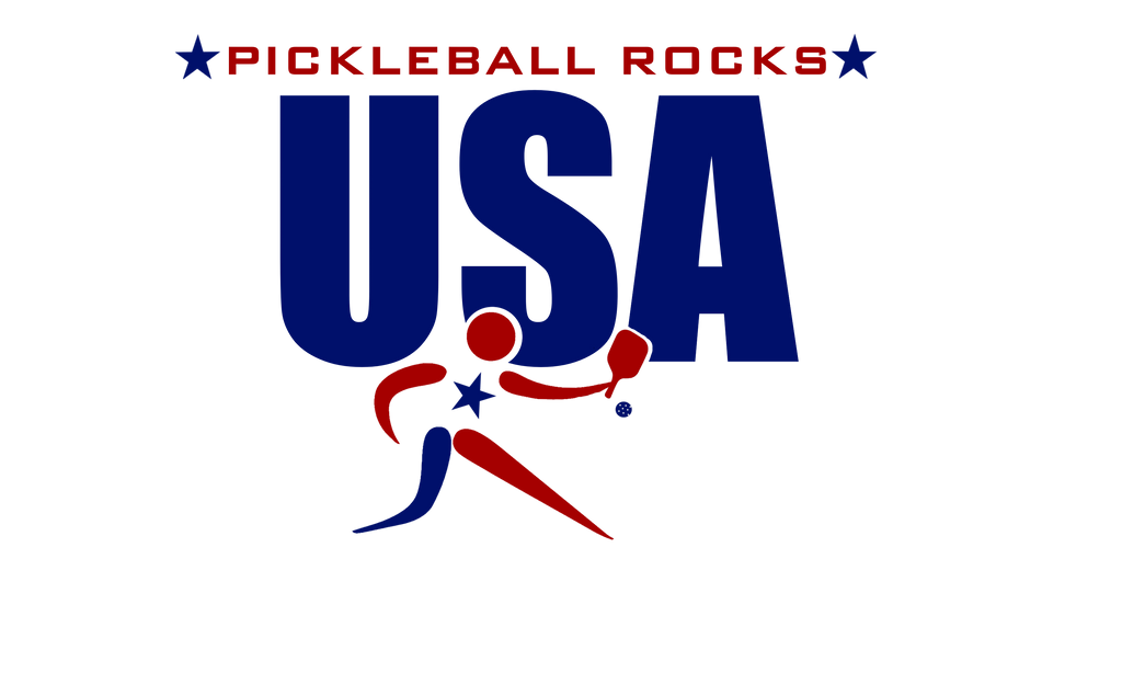 Pickleball Rocks Long Sleeve Dri Fit Tshirt - Youth White