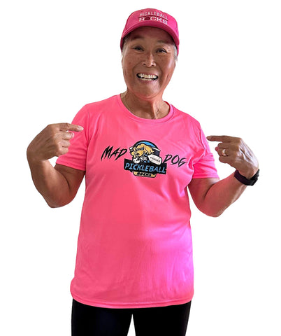 Mad Dog: The Legend of Pickles Lives On - Womens Pink SS