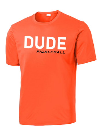 The DUDE Pickleball Unisex Dri Fit Short Sleeve Shirt