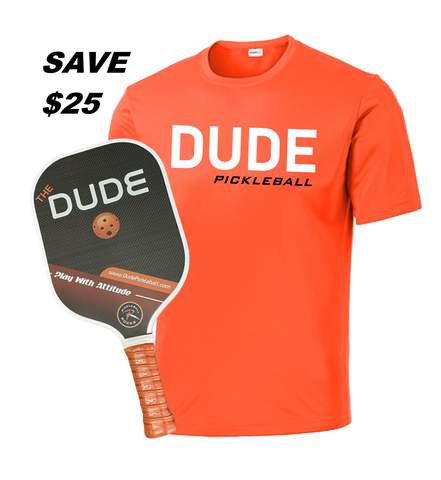 The DUDE Paddle / Tshirt Package Deal