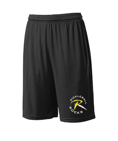 Pickleball Rocks Black Shorts with Pockets – Pickleball Shopping From ...