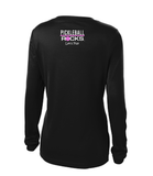 Pink Widow Black V Long Sleeve Shirt