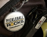 Pickleball Rocks Bag Tag