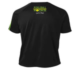 Pickleball Men's Black Dri Fit with Lime Green Trim