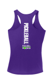Ladies Purple Dri Fit Racer Back Come Join The Fun Tank