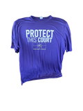 Protect This Court - Purple Dri Fit Short Sleeve Shirt