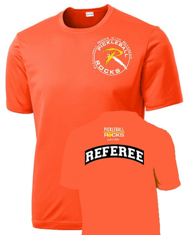 Mens Dri-Fit Referee Short Sleeve Shirts
