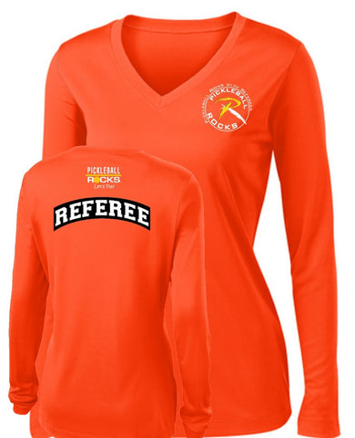 Ladies Referee UV Protection Long Sleeve Shirt