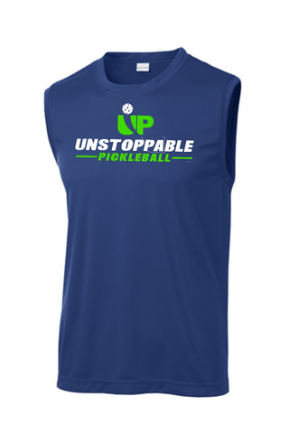 Unstoppable Pickleball - First Edition True Royal Blue Dri Fit Sleeveless Shirt