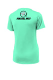 Unstoppable Pickleball - First Edition Ladies Bright Seafoam Boat Neck Shirt
