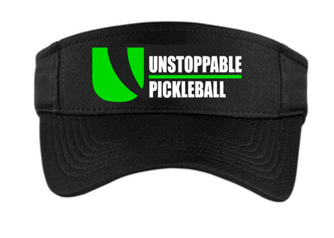 Unstoppable Pickleball - First Edition Dri Fit Black Visor