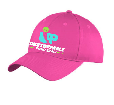Unstoppable Pickleball Sangria Pink Unstructured Hat