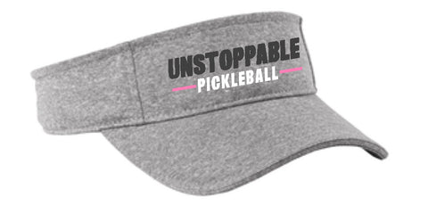 Unstoppable Pickleball - First Edition Dri Fit Vintage Heather Grey Visor