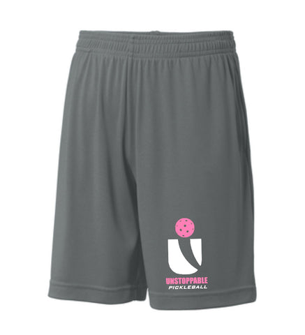 Unstoppable Pickleball Juniors - Unisex Iron Grey Shorts