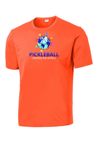 Uniting The World - Pickleballs In Orbit: Mens Neon Orange